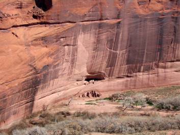 "White House" site in Canyon De Chelly